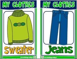Clothes flashcards