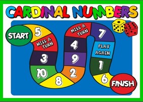 numbers - board game