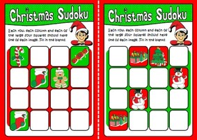 Christmas sudoku