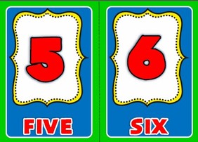 numbers - flashcards
