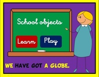 School objects ppt game 