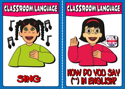 Classroom Language - flashcards