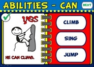 Expressing abilities - can powerpoint game