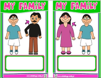 Family matching cards