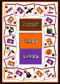 Halloween board game