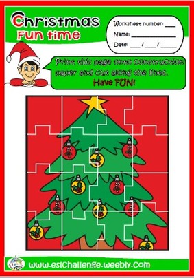 Christmas jigsaw puzzle