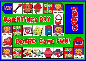 Valentine's board game