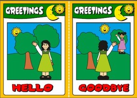 Greetings - flashcards