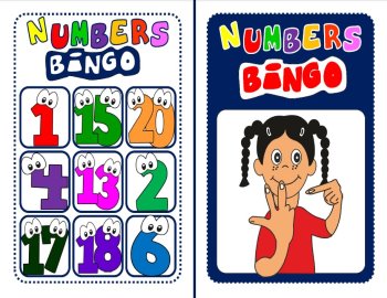 Cardinal numbers bingo
