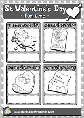 Valentine's matching cards