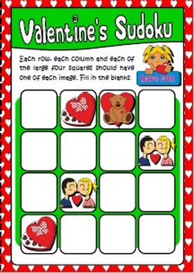 Valentine's games + sudoku