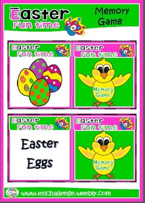 #Easter memory game