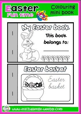 #Easter colouring book