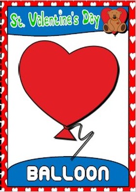 Valentine's flashcards