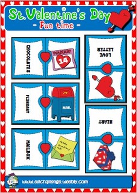 Valentine's games + dominoes