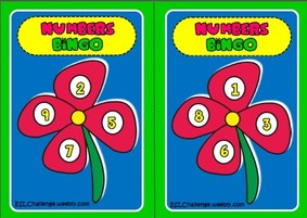 numbers - bingo cards