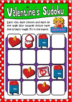 Valentine's games + sudoku