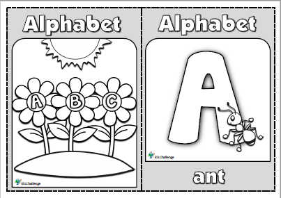 Alphabet - flashcards