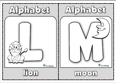 Alphabet - flashcards