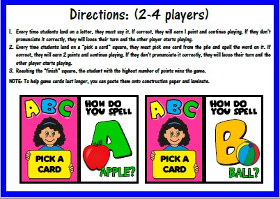 #Alphabet board game