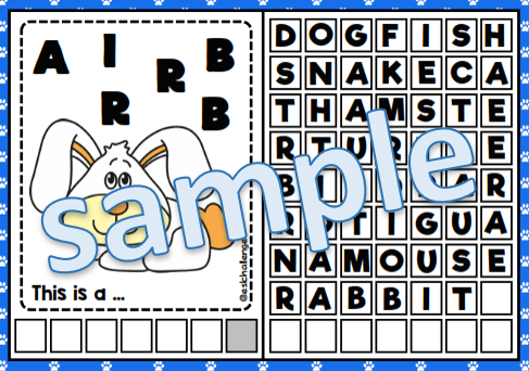 #pets #spelling #cards
