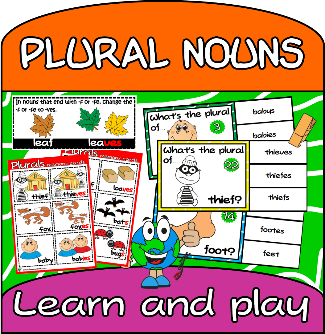 #pluralnouns clip cards