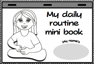 #dailyroutine #minibook